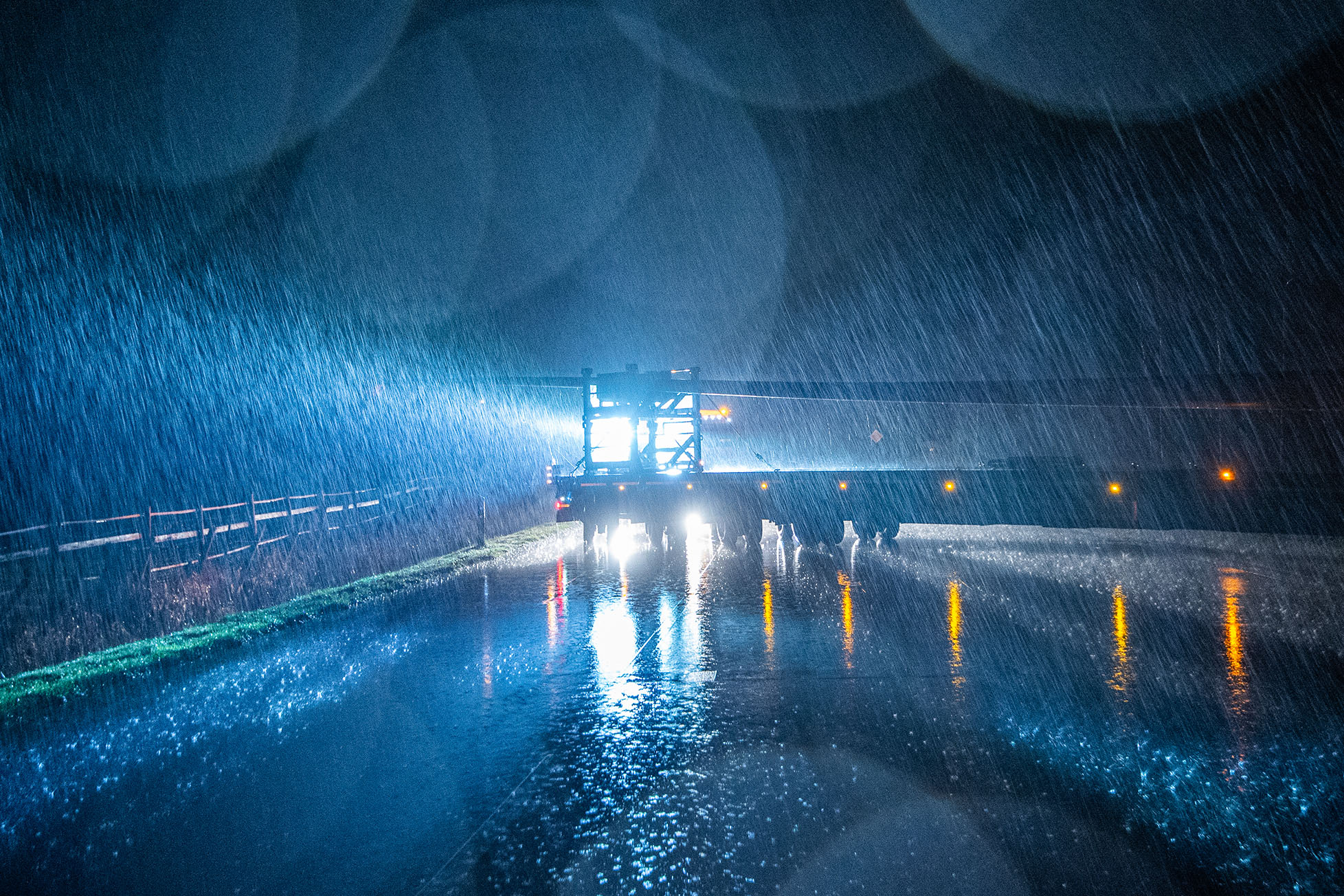 Transport of a rotor blade