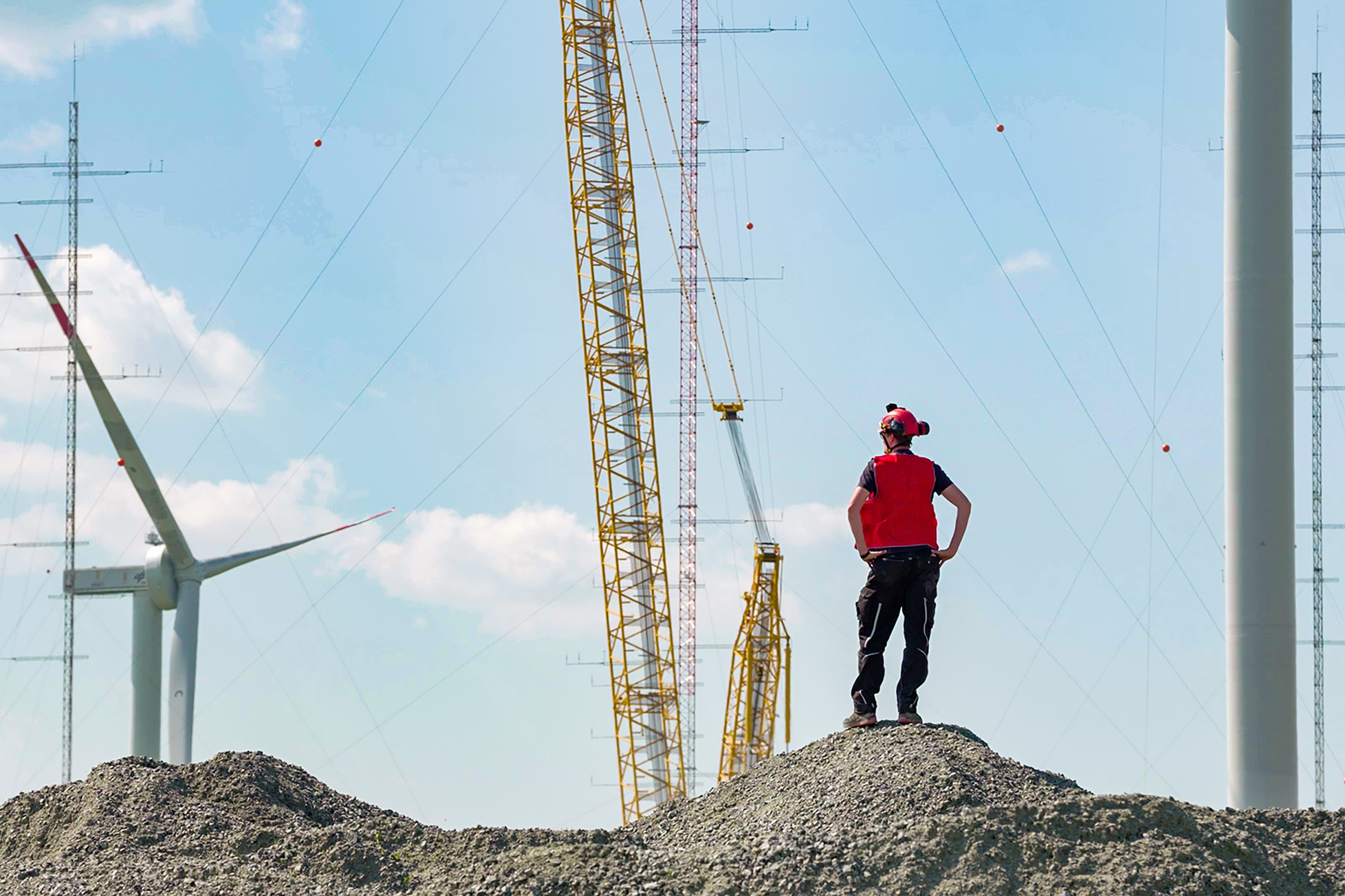Construction site at the research park