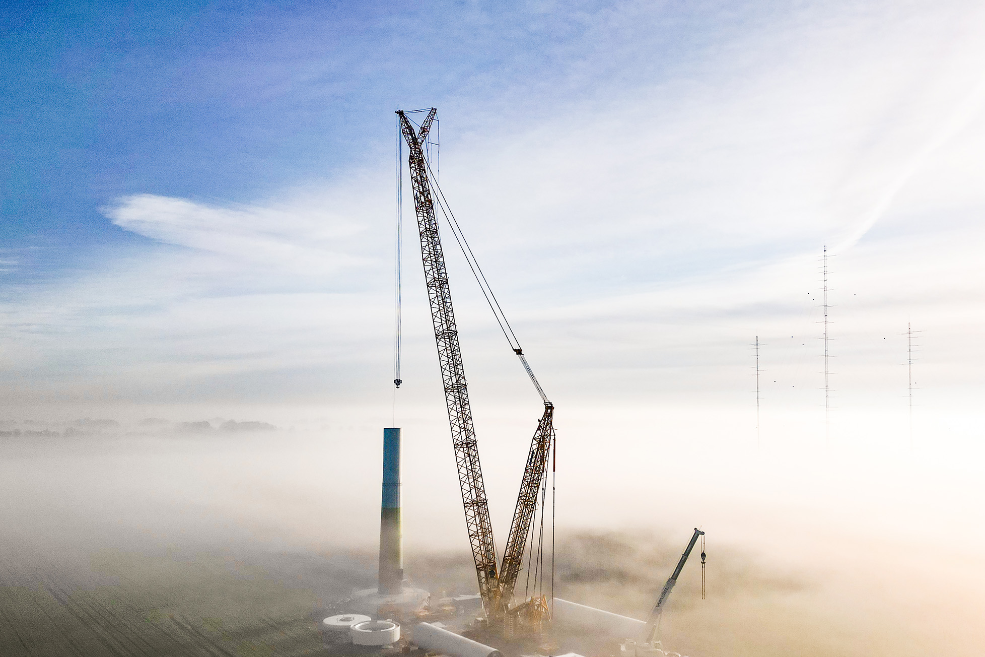 Construction of the wind turbine
