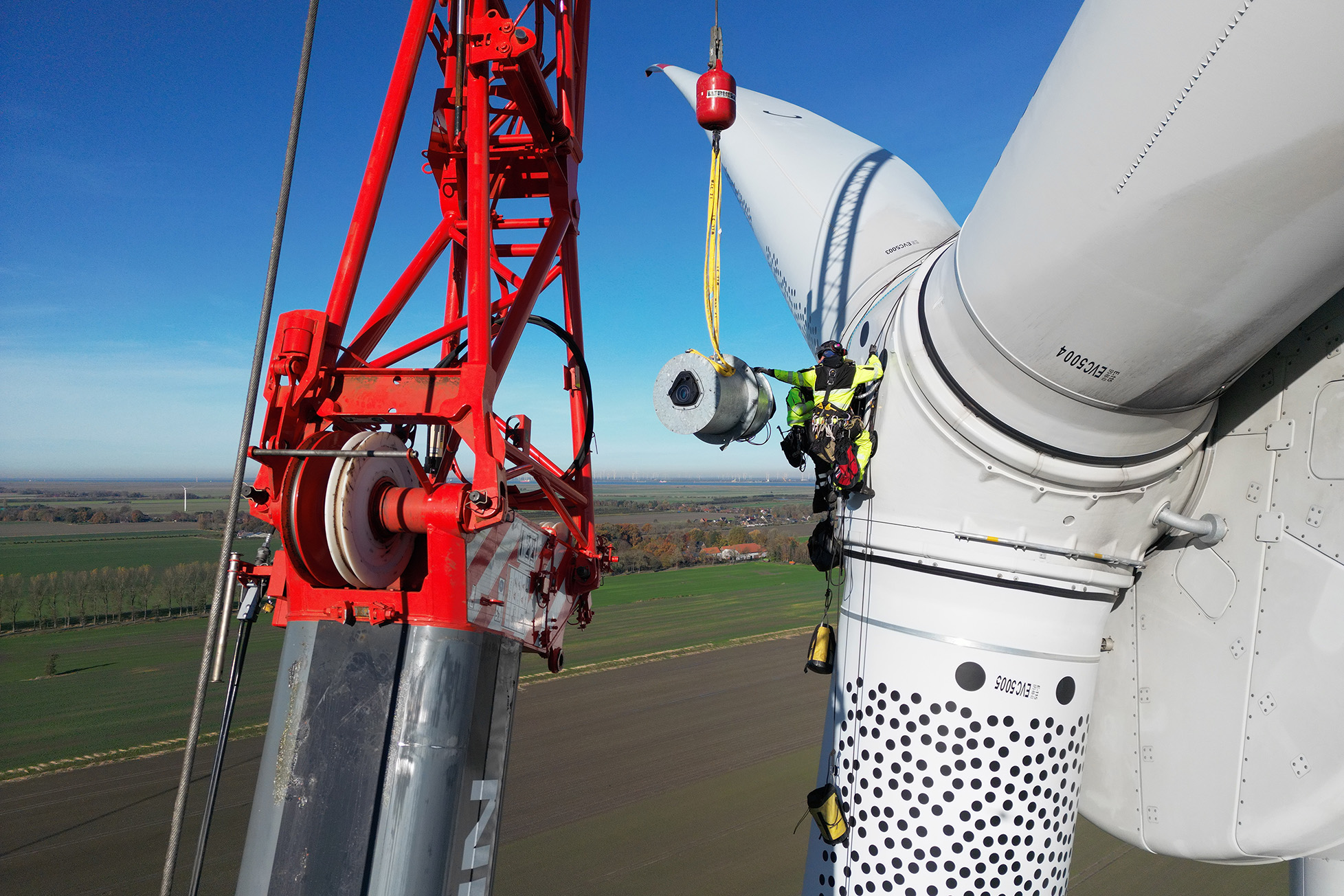 Installation of the spinner LiDAR